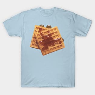 Yummy Food Waffles T-Shirt